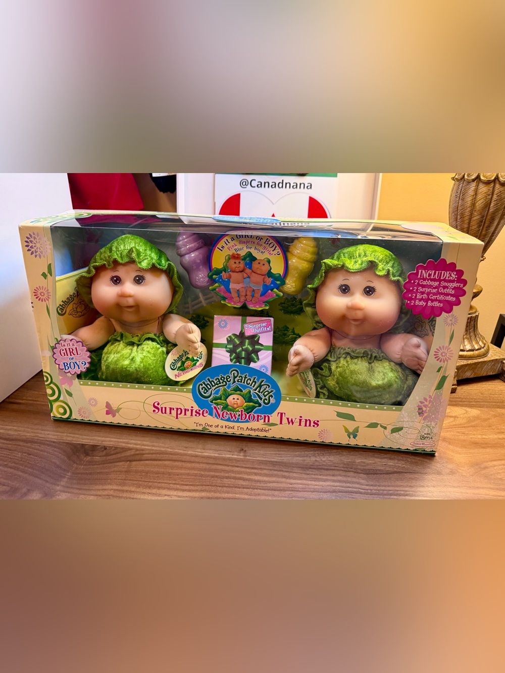 2009 Cabbage Patch Kids Surprise Newborn Twins Set NIB
